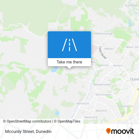 Mccurdy Street map