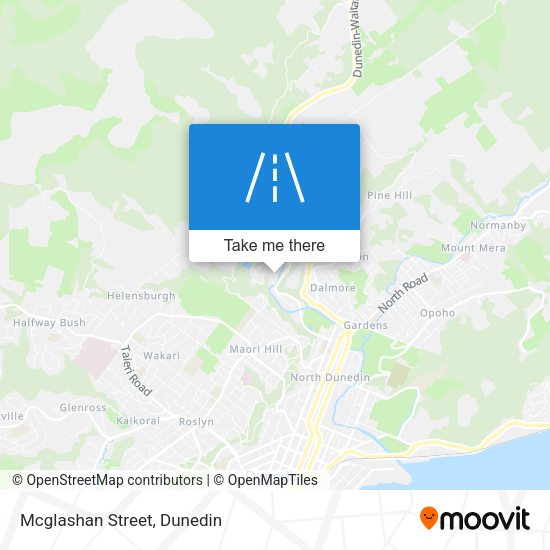 Mcglashan Street map