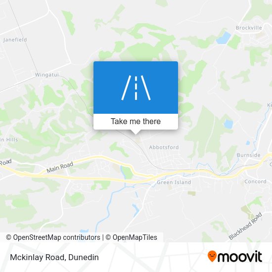 Mckinlay Road map
