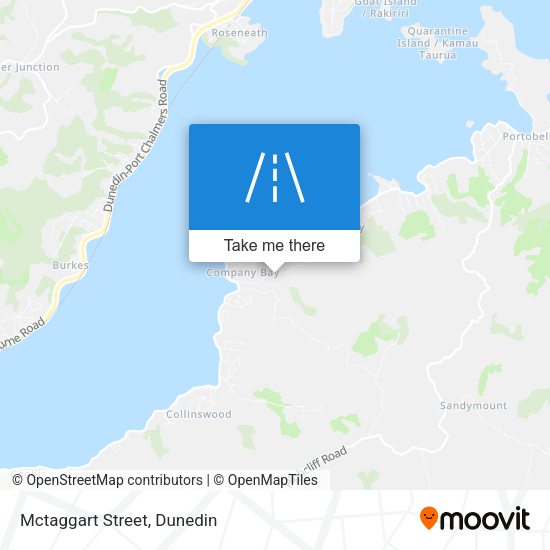 Mctaggart Street map
