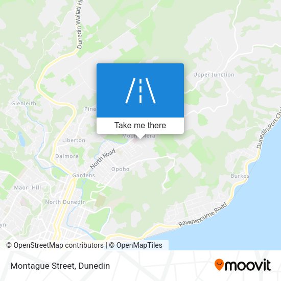 Montague Street map
