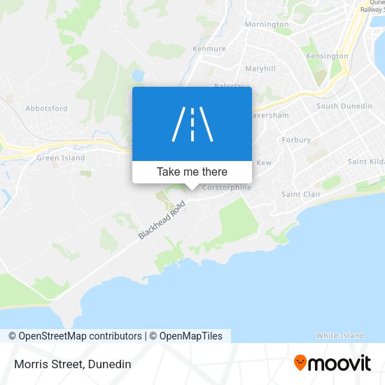 Morris Street map