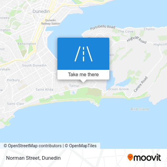 Norman Street map