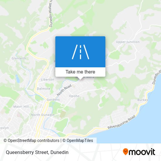 Queensberry Street map