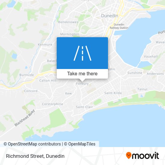 Richmond Street map