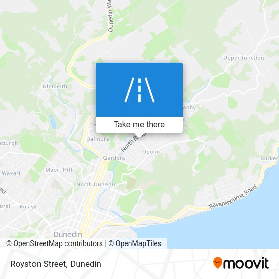 Royston Street map