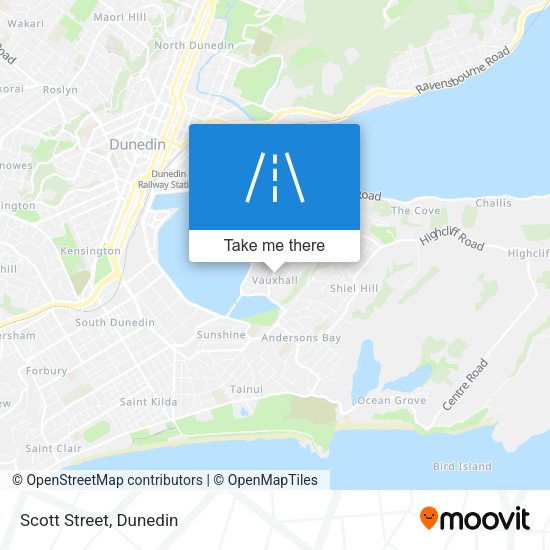 Scott Street map