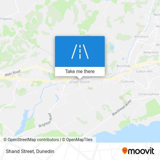 Shand Street map