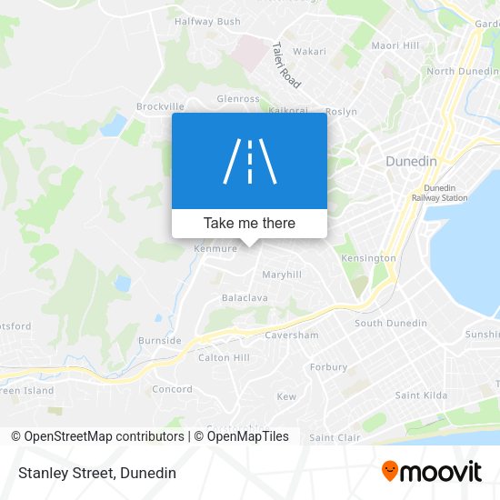 Stanley Street map