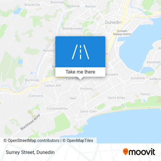Surrey Street map