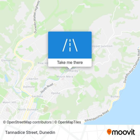 Tannadice Street map