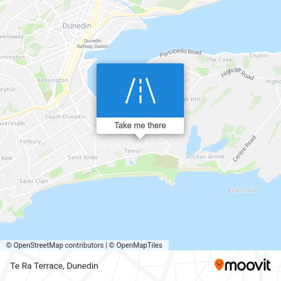 Te Ra Terrace map