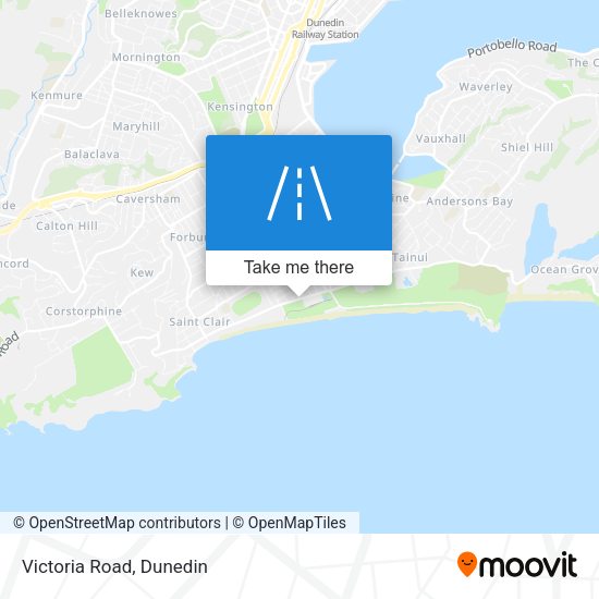 Victoria Road map