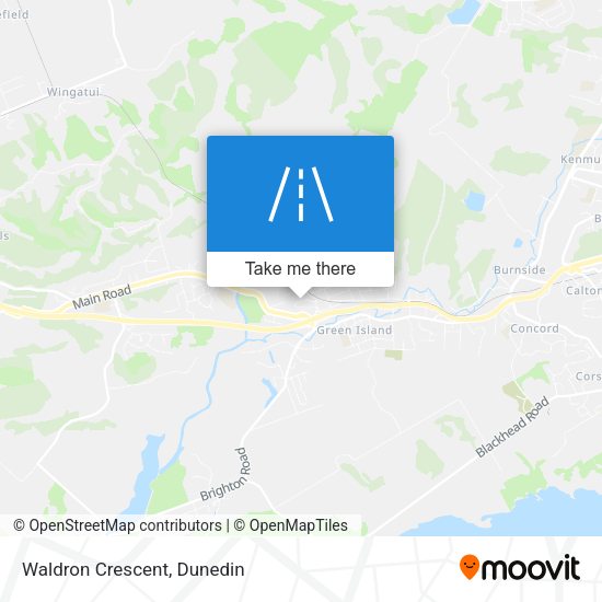 Waldron Crescent map
