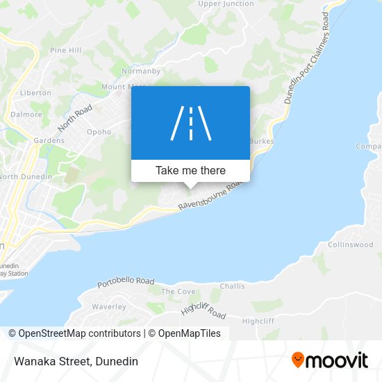 Wanaka Street map