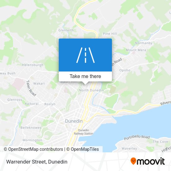 Warrender Street map