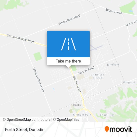 Forth Street map