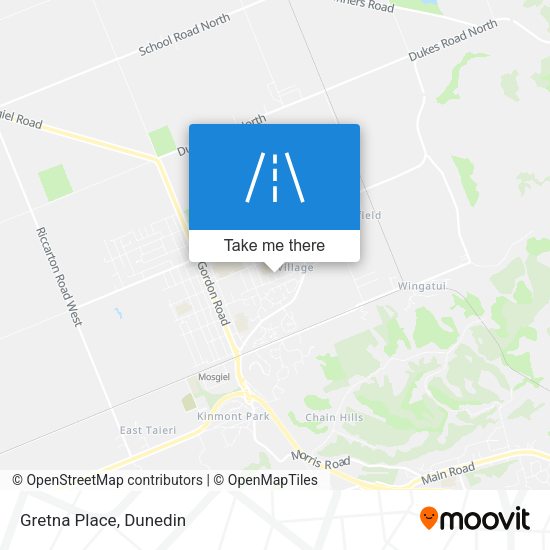 Gretna Place map