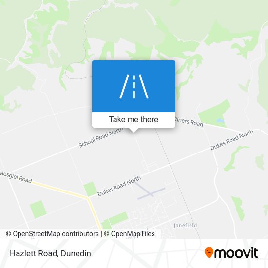 Hazlett Road map