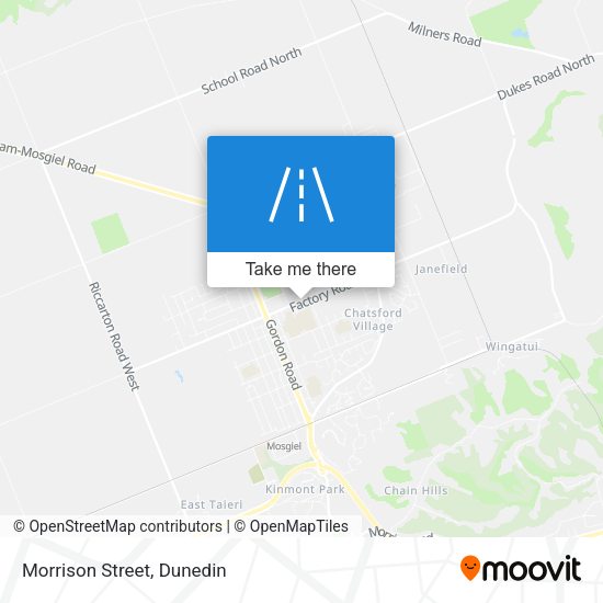 Morrison Street map