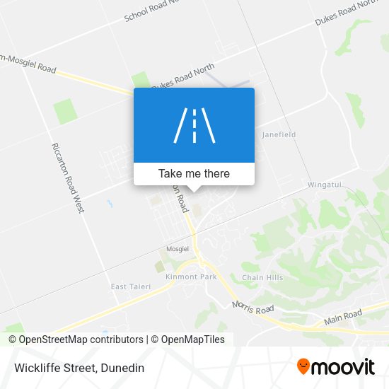 Wickliffe Street map