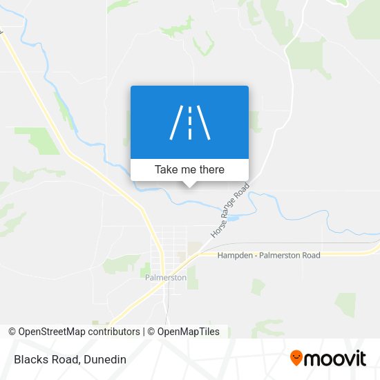 Blacks Road map