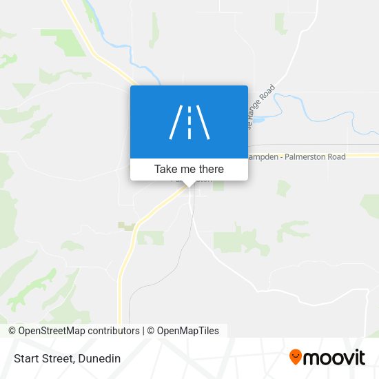 Start Street map