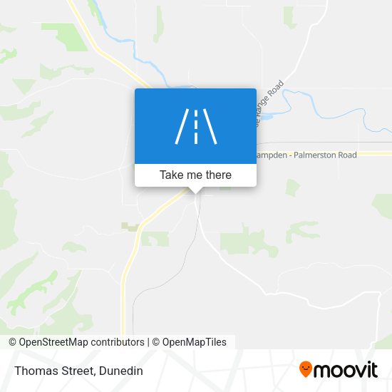 Thomas Street map