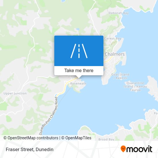 Fraser Street map