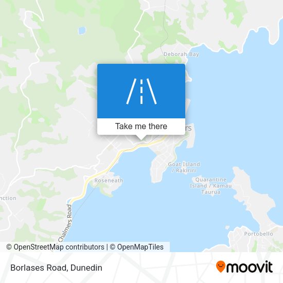 Borlases Road map