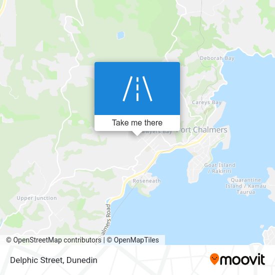 Delphic Street map