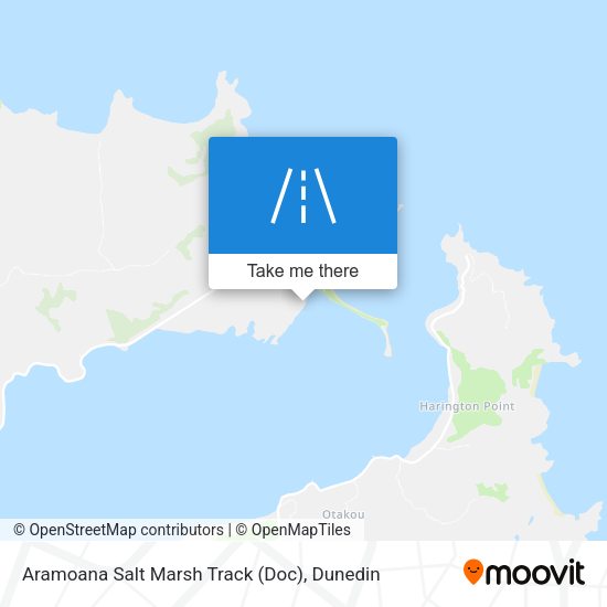 Aramoana Salt Marsh Track (Doc) map