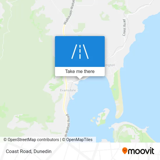 Coast Road map