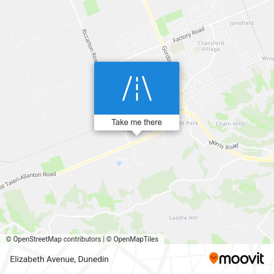 Elizabeth Avenue map
