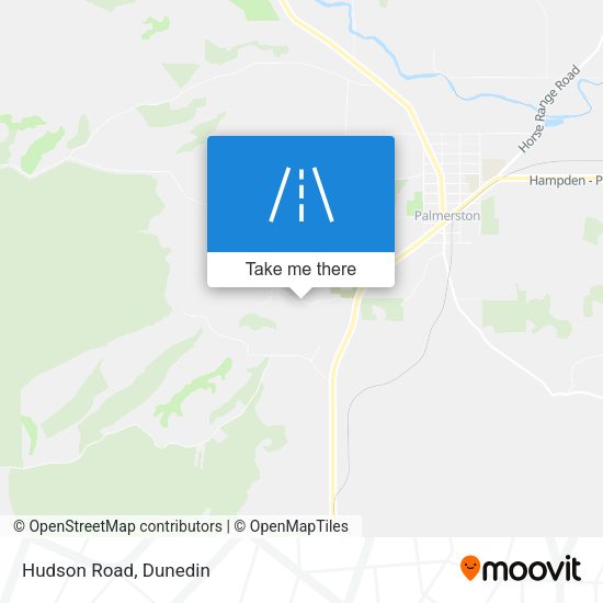 Hudson Road map
