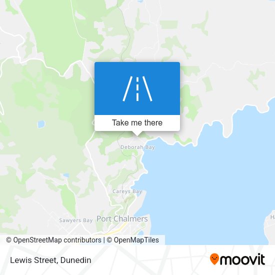 Lewis Street map