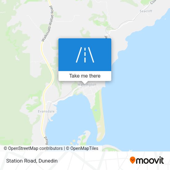Station Road map