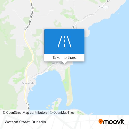 Watson Street map