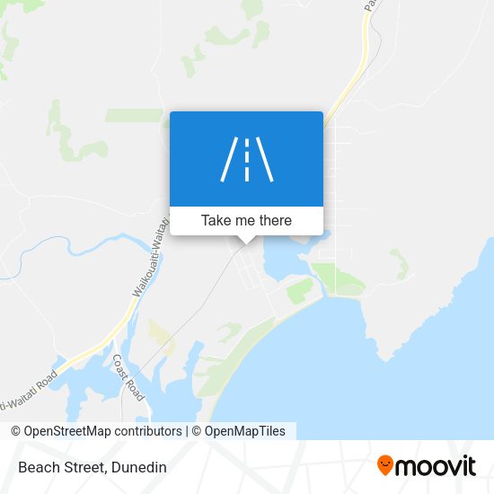 Beach Street map