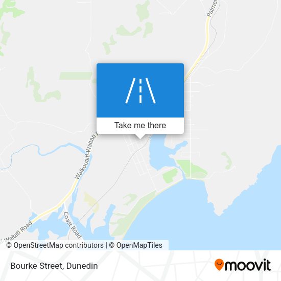Bourke Street map