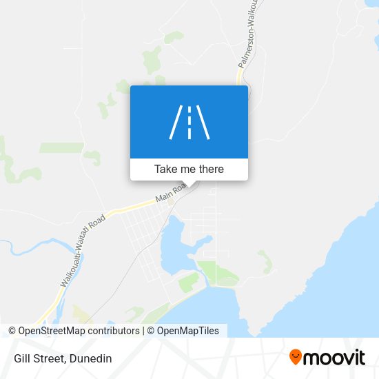 Gill Street map