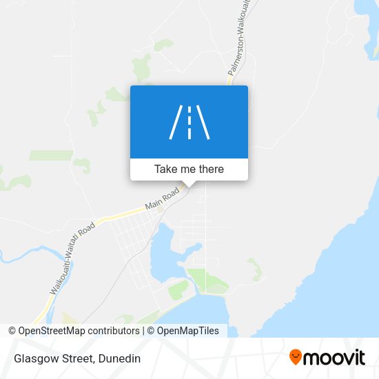 Glasgow Street map