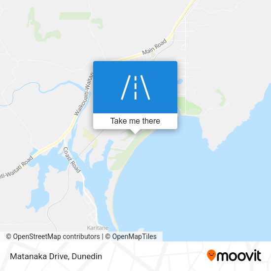 Matanaka Drive map