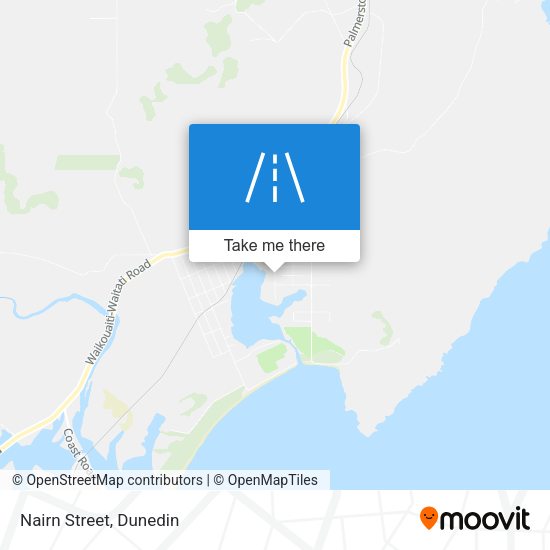 Nairn Street map