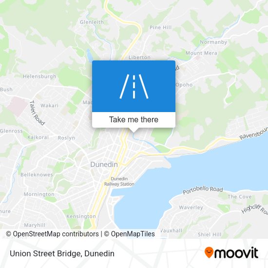 Union Street Bridge map