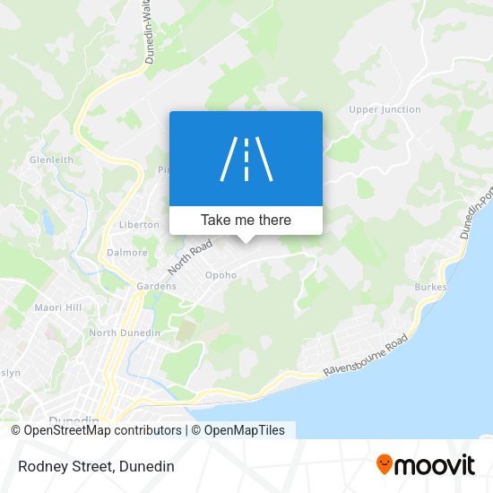 Rodney Street map