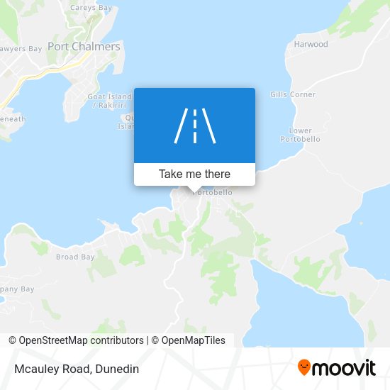 Mcauley Road map