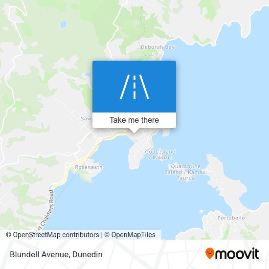 Blundell Avenue map