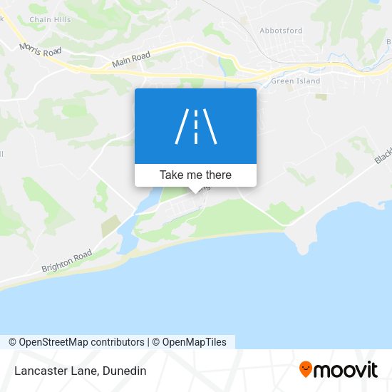 Lancaster Lane map