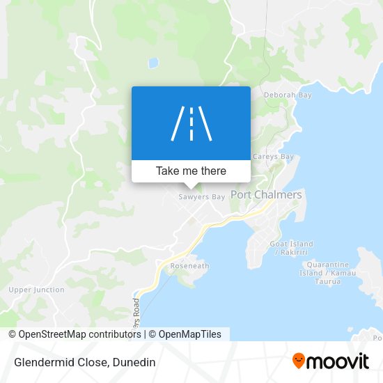 Glendermid Close map